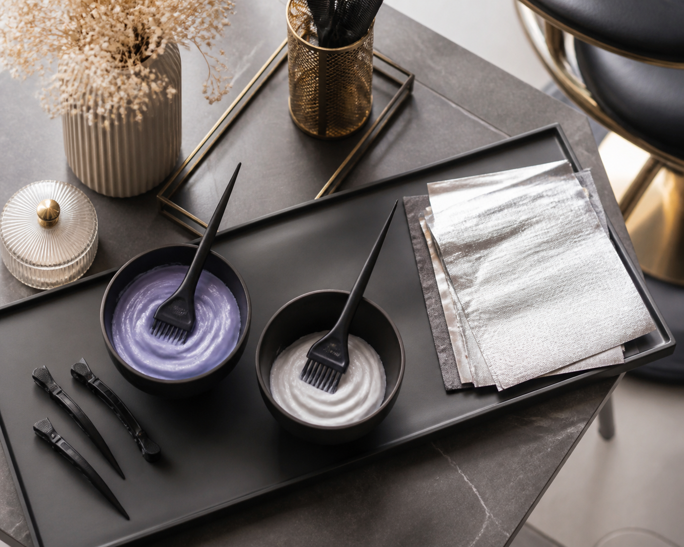 Hair colour tools