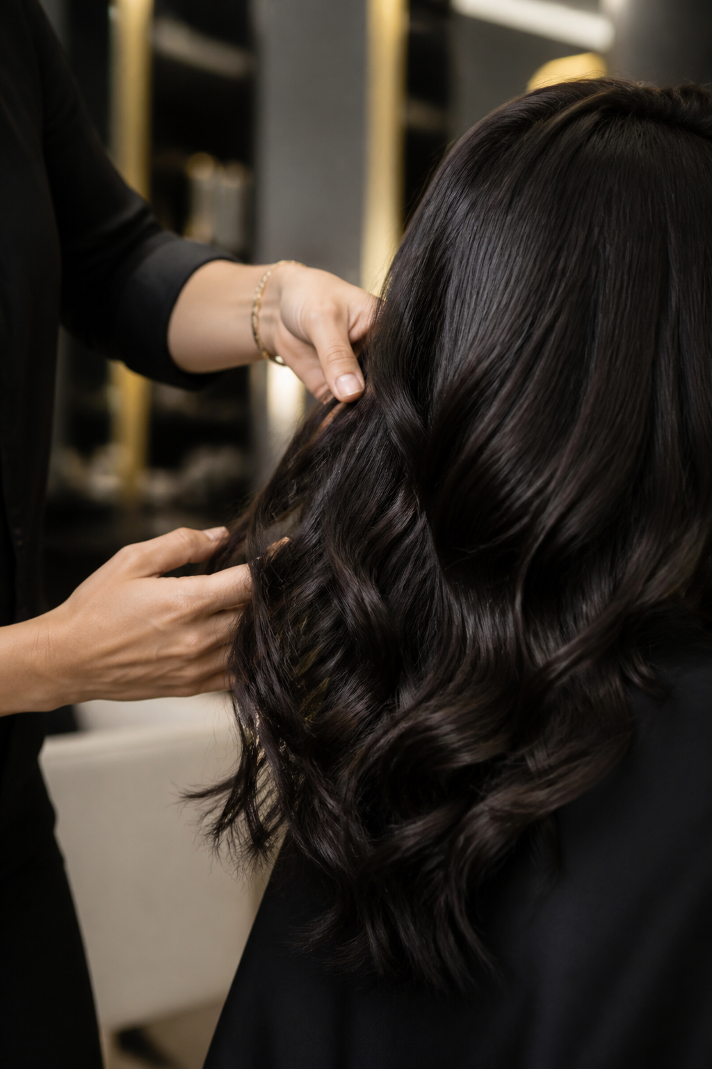 Professional hair styling