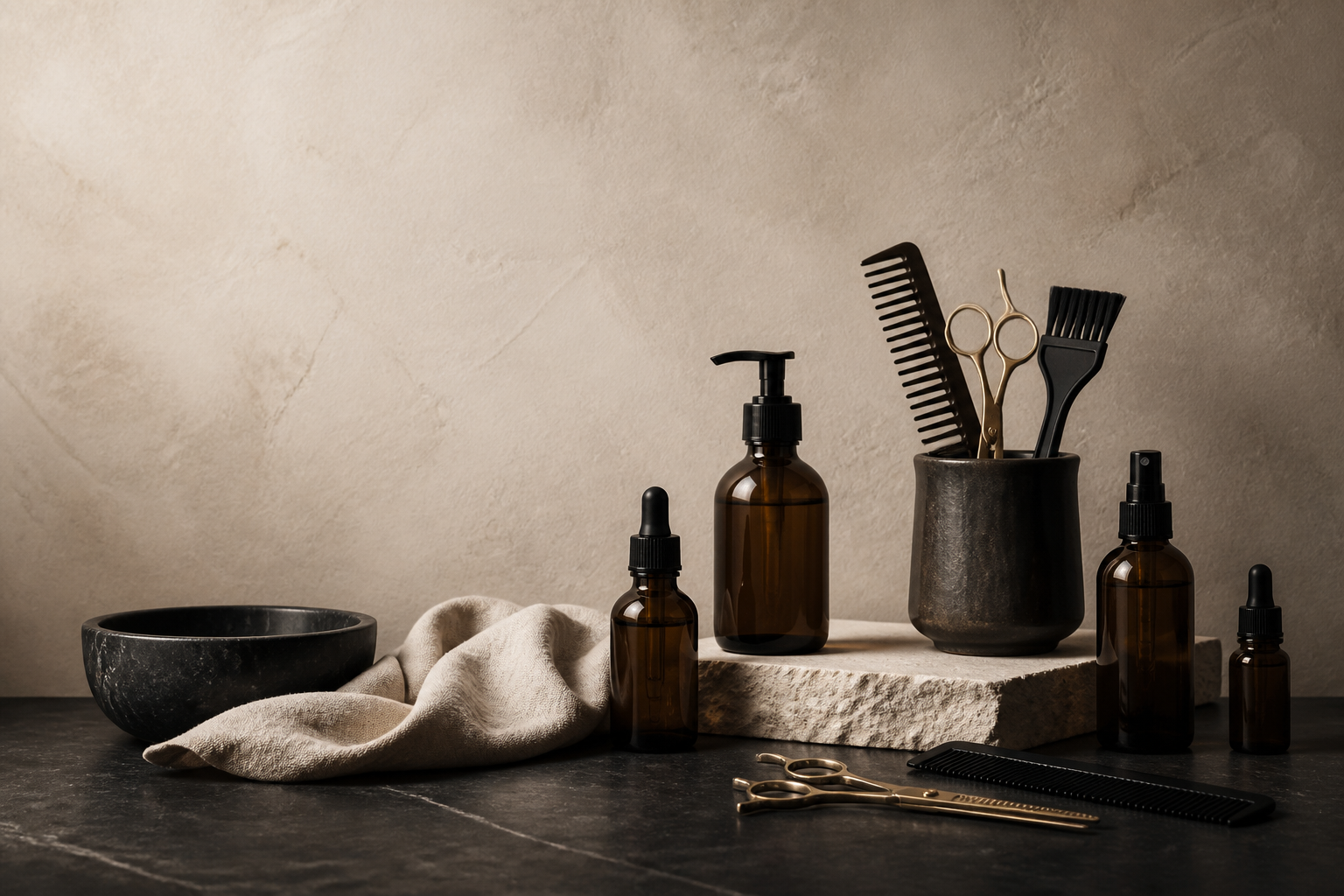 Luxury salon beauty products